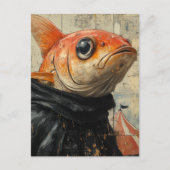 Carte Postale Le poisson au cirque (Devant)