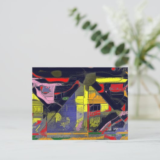 CARTE POSTALE LE PONT (Debout devant)