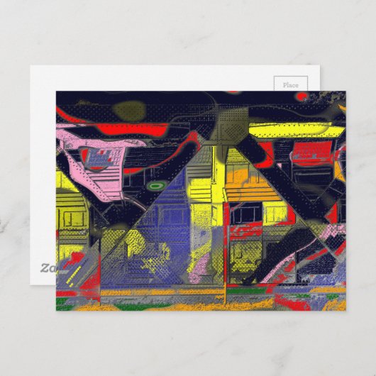 CARTE POSTALE LE PONT (Devant / Derrière)