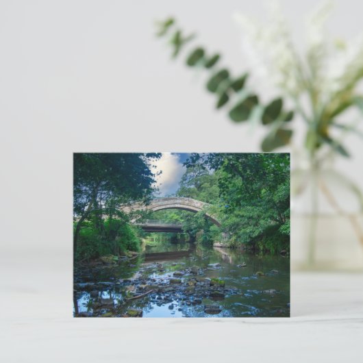 Carte Postale Le pont de Beggar, Glaisdale (Debout devant)