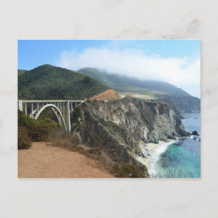 Carte Postale Le pont de Bixby sur la côte de Big Sur en Califor