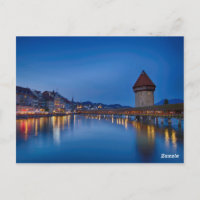 Le pont de la Chapelle à Lucerne
