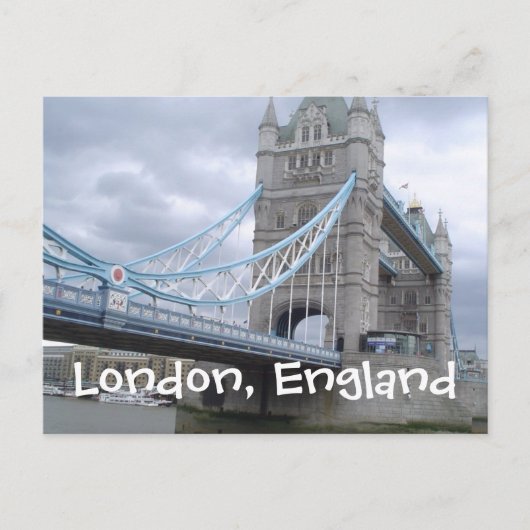 Carte Postale Le pont de la tour (Devant)