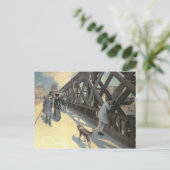 Carte Postale Le Pont de L'Europe, 1876 (Debout devant)