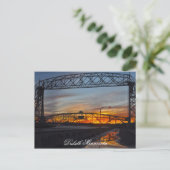 Carte Postale Le pont de levage Duluth Minnesota (Debout devant)