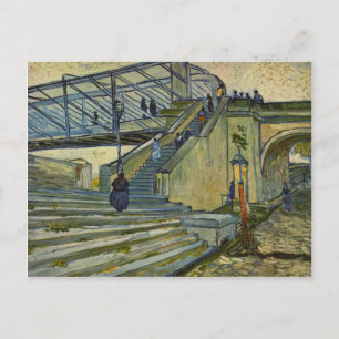 Carte Postale Le pont de Trinquetaille par Van Gogh