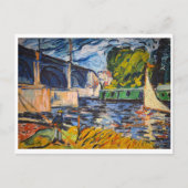 Carte Postale Le pont du Chatou | Maurice de Vlaminck | (Devant)