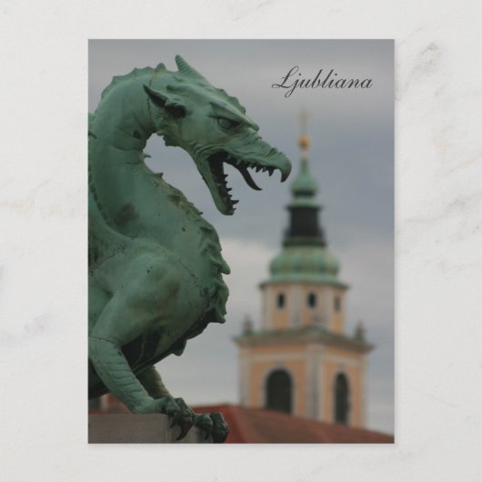 Carte Postale Le pont du Dragon (Devant)