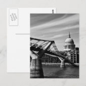 Carte Postale Le pont du millénaire (Devant / Derrière)