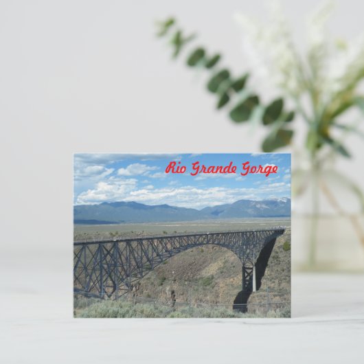 Carte Postale Le pont du Rio Grande (Debout devant)