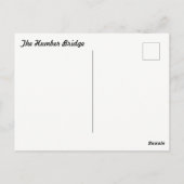 Carte Postale Le pont Humber (Dos)
