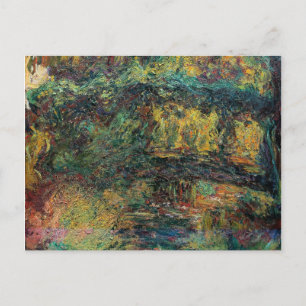 Carte Postale Le pont japonais - Claude Monet