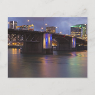 Carte Postale Le pont Morrison sur la rivière Willamette