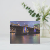 Carte Postale Le pont Morrison sur la rivière Willamette (Debout devant)