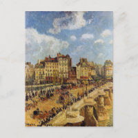 Le pont Neuf par Camille Pissarro