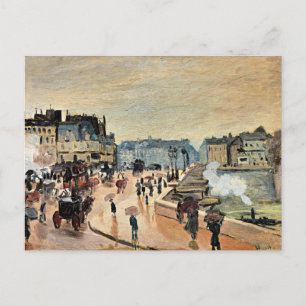 Carte Postale Le Pont Neuf par Claude Monet
