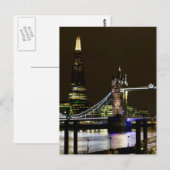Carte Postale Le pont Shard et Tower (Devant / Derrière)