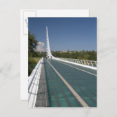 Carte Postale Le pont Sundial à Turtle Bay (Devant / Derrière)