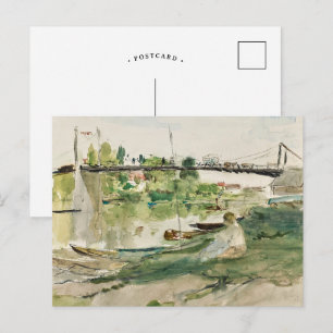 Carte Postale Le Pont sur l’Oise Berthe Morisot
