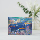 Carte Postale Le port de Herring Gut, 1925 par N. C. Wyeth (Debout devant)