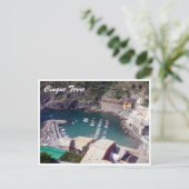 Carte Postale le port de la cinque terre vernazza (Debout devant)