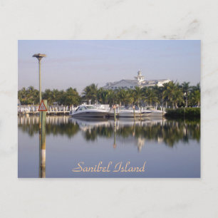 Carte Postale Le port de l'île de Sanibel, Floride