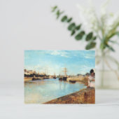 Carte Postale Le port de Lorient par Berthe Morisot (Debout devant)