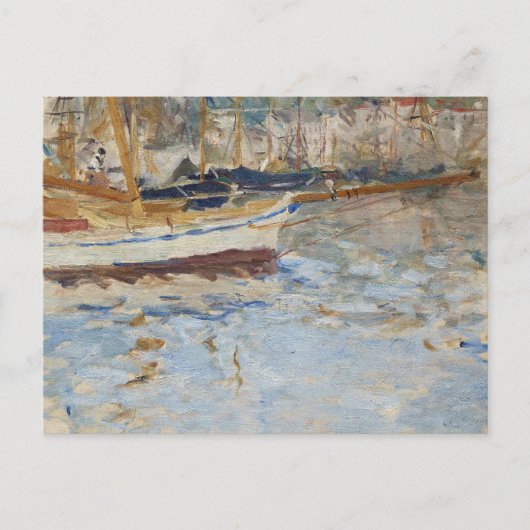Carte Postale Le Port de Nice | Berthe Morisot (Devant)
