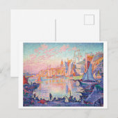 Carte Postale Le Port de Saint-Tropez, Signac (Devant / Derrière)