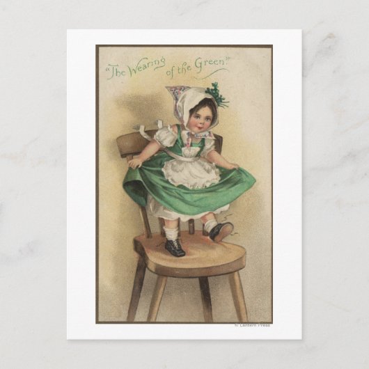 Carte Postale Le port du vert (Devant)