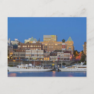 Carte Postale Le port intérieur à Victoria Colombie-Britannique