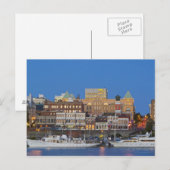 Carte Postale Le port intérieur de Victoria en Colombie-Britanni (Devant / Derrière)