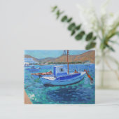 Carte Postale Le port Tinos 2012 (Debout devant)