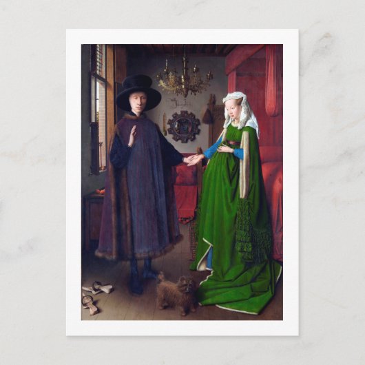 Carte Postale Le portrait Arnolfini, Jan van Eyck (Devant)