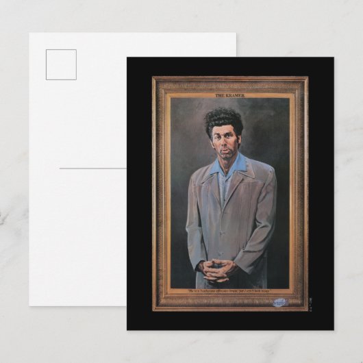 Carte Postale Le Portrait de Kramer (Devant / Derrière)
