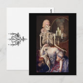 Carte Postale Le portrait de l'ONU versent l'Halloween (Devant / Derrière)