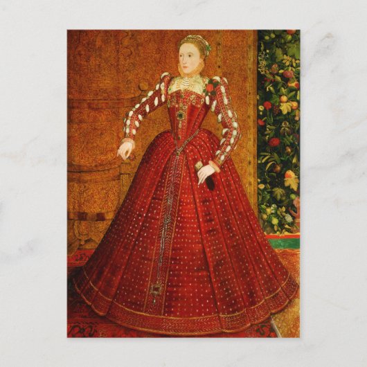 Carte Postale Le portrait Hampden d'Elizabeth I d'Angleterre (Devant)