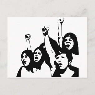 Carte Postale Le pouvoir des femmes