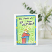 Carte Postale Le pouvoir d'un câlin (Debout devant)