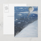 Carte Postale Le premier Aeronaut du capitaine Scott Antarctica. (Devant / Derrière)