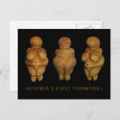 Carte Postale Le premier modèle autrichien (Devant / Derrière)