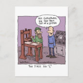 Carte Postale Le premier non "L" (Devant)