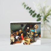 Carte Postale Le premier sort (Debout devant)