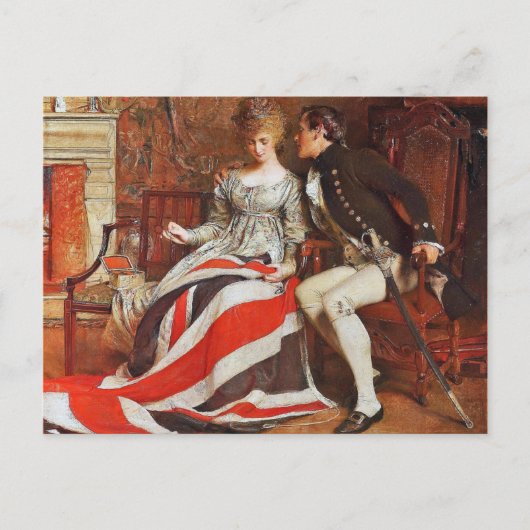 Carte Postale Le premier Union Jack (Devant)