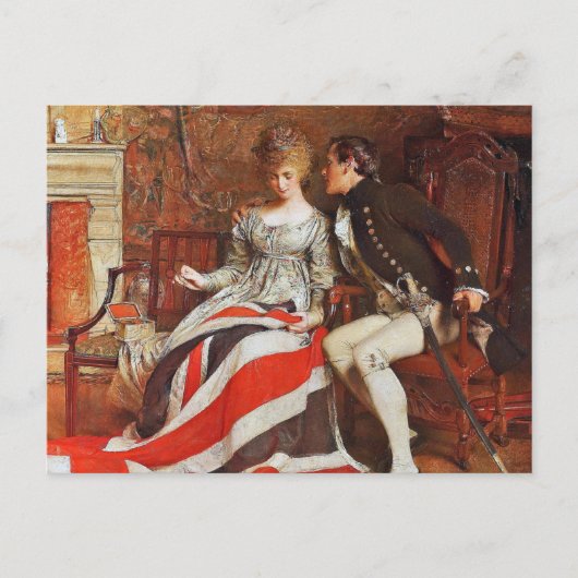 Carte Postale Le premier Union Jack (Devant)