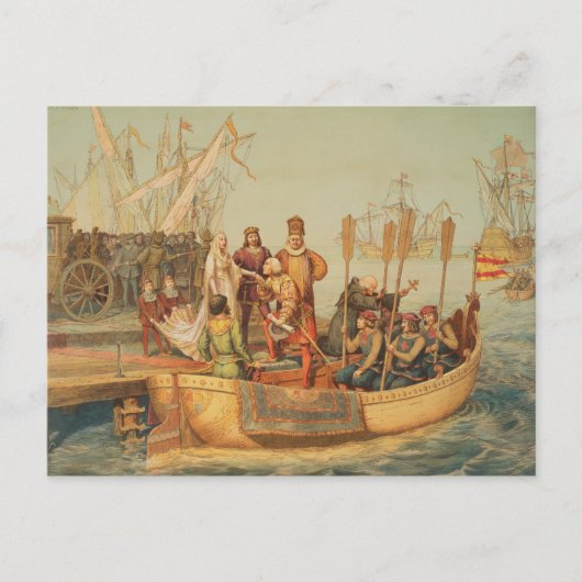 Carte Postale Le Premier Voyage (Devant)