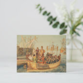 Carte Postale Le Premier Voyage (Debout devant)