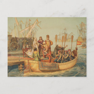 Carte Postale Le Premier Voyage