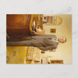 Carte Postale Le président américain James Earl Carter au Bureau