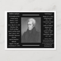 Le président Andrew Jackson